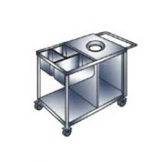 SODSCR1000A  รถเข็นทิ้งเศษอาหาร-เก็บจาน  Soiled Dish Cart AMERICAN