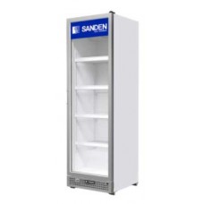 SPN-0385  ตู้แช่เย็น GLASS DOOR COOLER SINGLE DOOR รุ่น N SERIES ความจุ 380L  SANDEN 