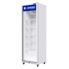 SPN-0425  ตู้แช่เย็น GLASS DOOR COOLER SINGLE DOOR รุ่น N SERIES ความจุ 420L  SANDEN 