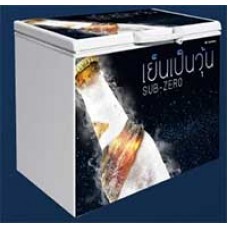 SSA-0365  ตู้แช่เบียร์วุ้นแบบนอน Sub Zero Beer Chest Type ความจุ 12.7 คิว  SANDEN 