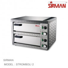 STROMBOLI 2  เครื่องเตาอบพิซซ่า 2 ชั้น Pizza oven 2 decks 220v 1600w SIRMAN