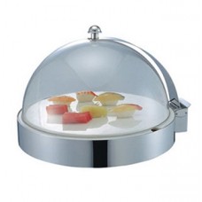 DMC-T16-Roll Top Dome Cover with Tray 16 inches (Auto-close cover design)