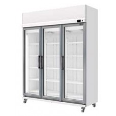 YPM-165PS  ตู้แช่เย็น GLASS DOUBLE DOOR รุ่น 2-3 DOOR COOLER ความจุ 1200L  SANDEN 