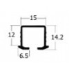 SDC25-2 รางอลูมิเนียม ยาว 2 เมตร อุปกรณ์บานเลื่อน TUTTI รับน้ำหนักไม่เกิน 40 กก. Sliding Door Fitting TUTTI (Weight up to 40 Kg.)