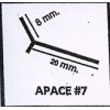 #7 เซี้ยมพีวีซีสีเทา APACE