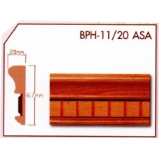 BPH-11/20 ASA ไม้บัวลายประกอบ ASA (ASA Series) บีเวอร์วูด Beaverwood