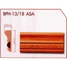BPH-13/18 ASA ไม้บัวลายประกอบ ASA (ASA Series) บีเวอร์วูด Beaverwood