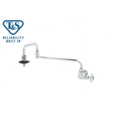 TS1-B-0592-POT FILLER ,WALL MOUNT SINGLE CONTROL 18" DOUBLE JOINT NOZZLE-ก๊อกเติมน้ำหม้อ-T&S