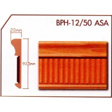 BPH-12/50 ASA ไม้บัวลายประกอบ ASA (ASA Series) บีเวอร์วูด Beaverwood