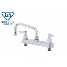 TS1-B-1121-8" DECK MOUNT WORKBOARD MIXING FAUCET SWING NOZZLE (B-1120-LN + 060X)-T&S