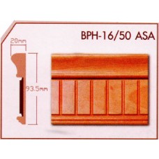BPH-16/50 ASA ไม้บัวลายประกอบ ASA (ASA Series) บีเวอร์วูด Beaverwood
