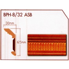 BPH-8/32 ASB ไม้บัวลายประกอบ ASB (ASB Series) บีเวอร์วูด Beaverwood