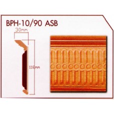 BPH-10/90 ASB ไม้บัวลายประกอบ ASB (ASB Series) บีเวอร์วูด Beaverwood