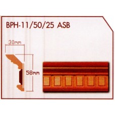 BPH-11/50/25 ASB ไม้บัวลายประกอบ ASB (ASB Series) บีเวอร์วูด Beaverwood