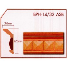 BPH-14/32 ASB ไม้บัวลายประกอบ ASB (ASB Series) บีเวอร์วูด Beaverwood