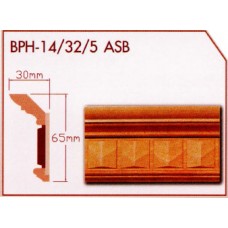 BPH-14/32/5 ASB ไม้บัวลายประกอบ ASB (ASB Series) บีเวอร์วูด Beaverwood