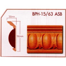 BPH-15/63 ASB ไม้บัวลายประกอบ ASB (ASB Series) บีเวอร์วูด Beaverwood