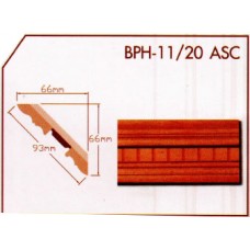 BPH-11/20 ASC ไม้บัวลายประกอบ ASC (ASC Series) บีเวอร์วูด Beaverwood
