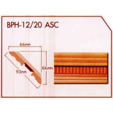 BPH-12/20 ASC ไม้บัวลายประกอบ ASC (ASC Series) บีเวอร์วูด Beaverwood