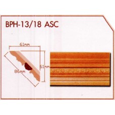 BPH-13/18 ASC ไม้บัวลายประกอบ ASC (ASC Series) บีเวอร์วูด Beaverwood