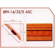 BPH-14/32/5 ASC ไม้บัวลายประกอบ ASC (ASC Series) บีเวอร์วูด Beaverwood
