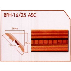 BPH-16/25 ASC ไม้บัวลายประกอบ ASC (ASC Series) บีเวอร์วูด Beaverwood