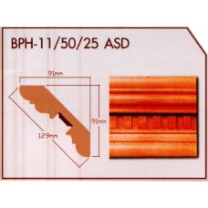 BPH-11/50/25 ASD ไม้บัวลายประกอบ ASD (ASD Series) บีเวอร์วูด Beaverwood