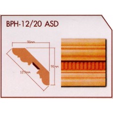 BPH-12/20 ASD ไม้บัวลายประกอบ ASD (ASD Series) บีเวอร์วูด Beaverwood