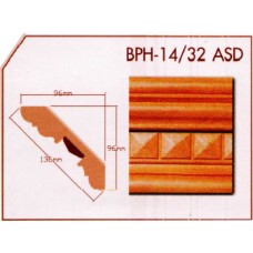 BPH-14/32 ASD ไม้บัวลายประกอบ ASD (ASD Series) บีเวอร์วูด Beaverwood