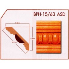 BPH-15/63 ASD ไม้บัวลายประกอบ ASD (ASD Series) บีเวอร์วูด Beaverwood