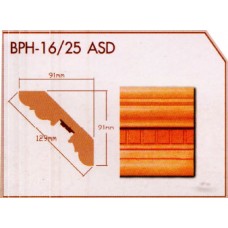 BPH-16/25 ASD ไม้บัวลายประกอบ ASD (ASD Series) บีเวอร์วูด Beaverwood