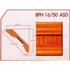BPH-16/50 ASD ไม้บัวลายประกอบ ASD (ASD Series) บีเวอร์วูด Beaverwood