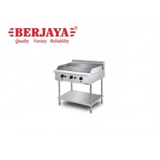 BER1-GG3BFS-17-STAINLESS STEEL GAS GRIDDLE FREE STANDING-BERJAYA