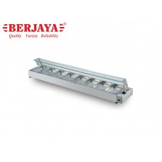 BER1-BMC8WC-STAINLESS STEEL ELECTRIC MINI BAIN MARIE COUNTER WITH FOOD TRAY-BERJAYA