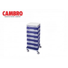 CAM1-BR578-186-CAMRACKS FULL SIZE BASE RACK W/2 EXTENDERS, NAVY BLUE-CAMBRO