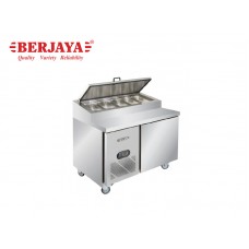 BER1-BS1D/PCF4/Z(760)-1 DOOR PIZZA COUNTER FREEZER-SOLID DOOR-Z-BERJAYA