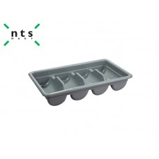 NTS1-CB4-GR-4-COMPARTMENT CUTLERY BOX-NTS Mart