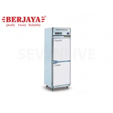 BER1-BS2DU/CF/L-DUAL 2 DOOR UPRIGHT CHILLER/FREEZER-BLOWER SYSTEM W/LEG-BERJAYA