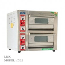 DL2 เครื่องเตาอบไฟฟ้า2ชั้น OVEN 2-DECK 2-TRAY LKK