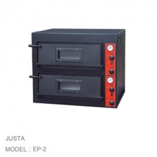 EP-2 เตาอบพิซซ่าไฟฟ้า 2 ชั้น ELECTRIC PIZZA OVEN 2 LAYER  JUSTA