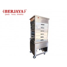 BER1-ESM66-STAINLESS STEEL GAS STEAM MACHINE (GAS PAO STEAMER)-BERJAYA