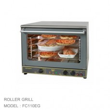 FC110EG เครื่องเตาอบพาไฟฟ้า 4 ระดับพร้อมระบบอบไอน้ำELECTRIC CONVECTION OVEN 4 LEVELS WITH STEAM { INCLUDE W/R, GRID 1/1 = 4 PCS} ROLLER GRILL