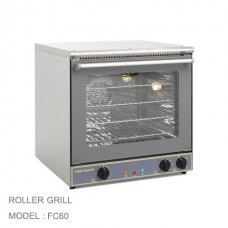 FC60  เครื่องเตาอบพาไฟฟ้า 4 ระดับ Electric convection oven 4-levels (Include 4 x grids) ROLLER GRILL
