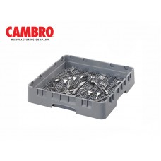 CAM1-FR258-151-CAMRACK FULL FLATWARE RACK, SOFT GRAY-CAMBRO