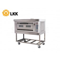 LKK1-GFO2C-GAS OVEN 1-DECK 2-TRAY WITH STEAM {INCLUDE W/R , TRAY = 2}-LKK