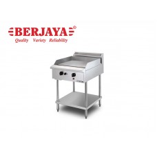 BER1-GG2BFS-17-STAINLESS STEEL GAS GRIDDLE FREE STANDING-BERJAYA