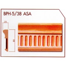 BPH-5/38 ASA ไม้บัวลายประกอบ ASA (ASA Series) บีเวอร์วูด Beaverwood