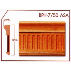 BPH-7/50 ASA ไม้บัวลายประกอบ ASA (ASA Series) บีเวอร์วูด Beaverwood
