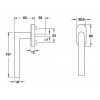 972.30.381 มือจับหน้าต่าง window handles Hafele