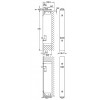 911.62.034 กลอนฝังอัตโนมัติ Fully automatic flush bolt Hafele